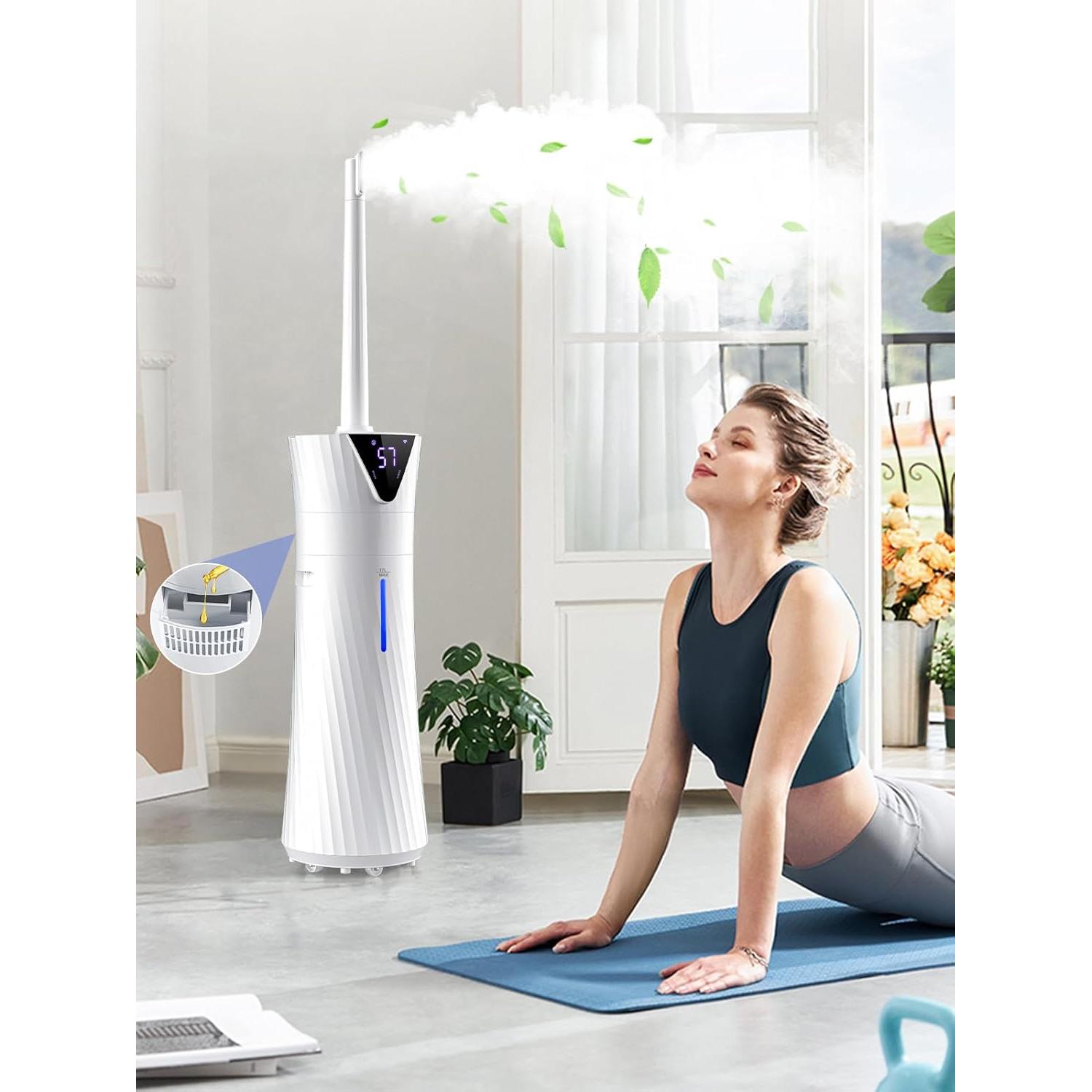 Humidificador MONISEN 17L para Habitaciones Grandes 185.8 m²