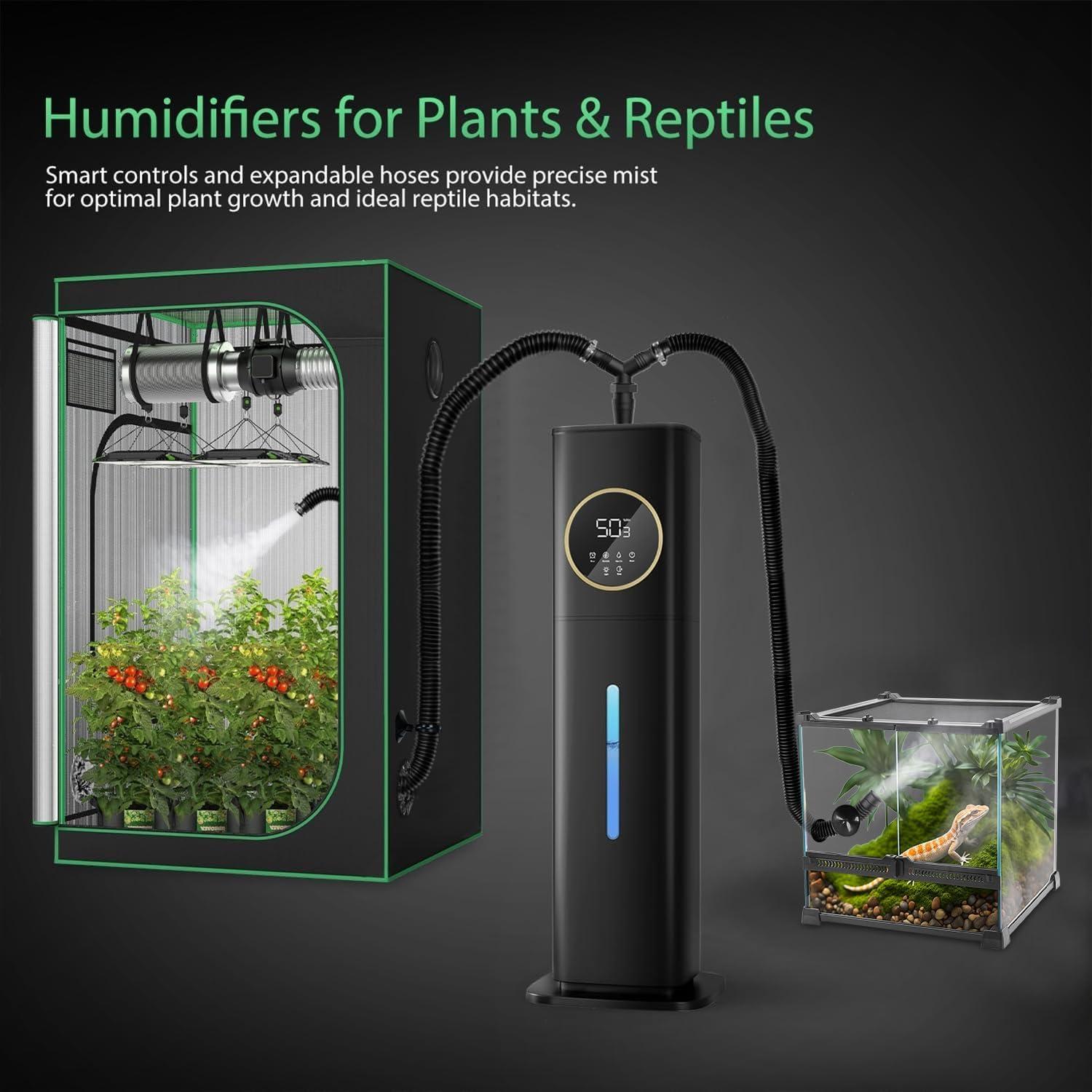 Humidificador de Plantas AILINKE 8L Ultrasonido Control Remoto