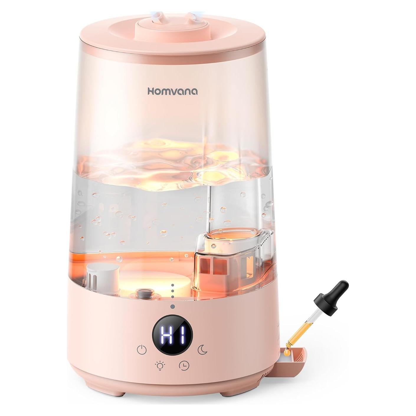 Humidificador Homvana H101 3.6L Niebla Fría y Difusor Aroma
