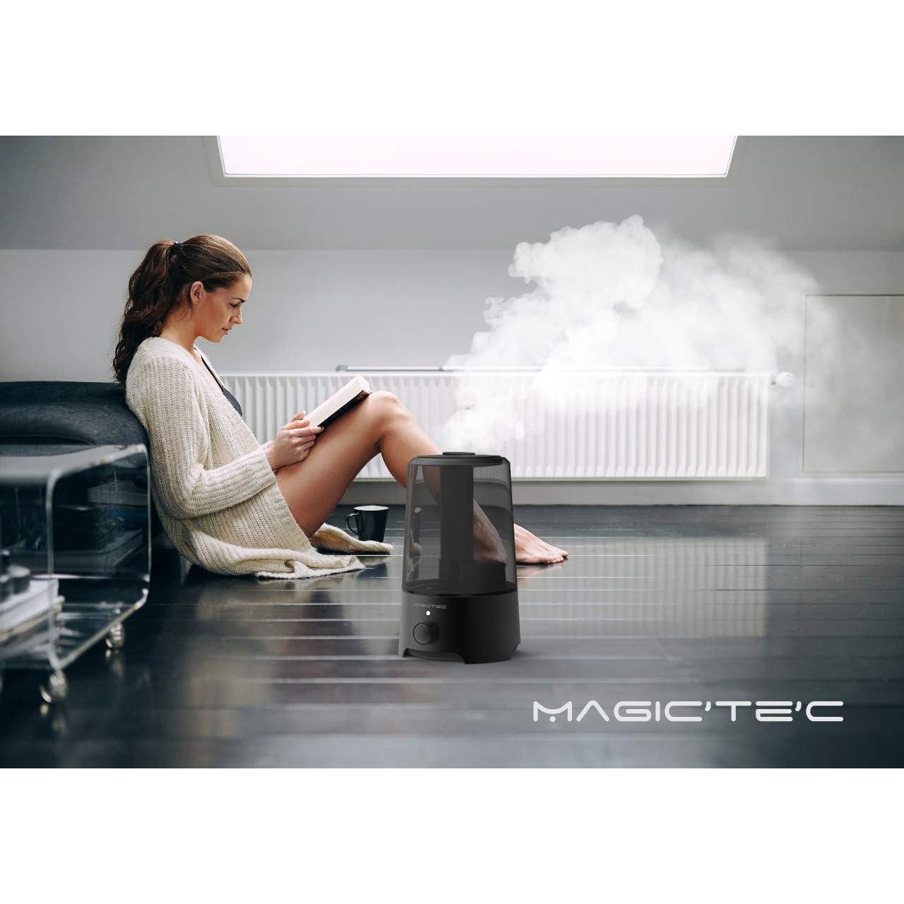 Humidificador de Niebla Fría Magictec 2.5L Silencioso Negro