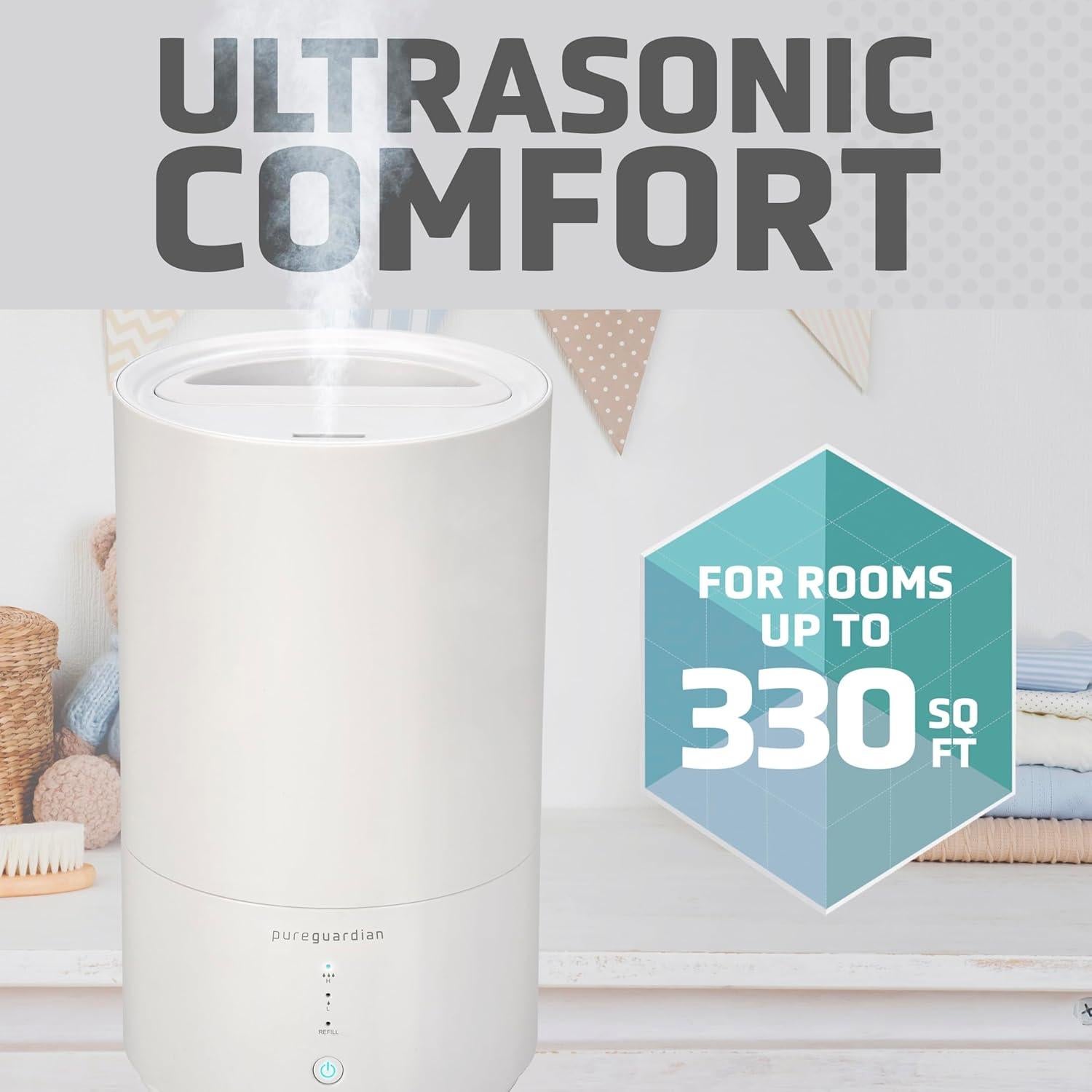 Humidificador Ultrasónico PureGuardian H950AR 3.03L Silencioso