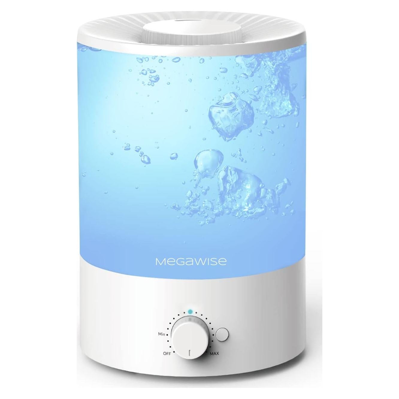 Humidificador ultrasónico MegaWise 3.5L con luz nocturna