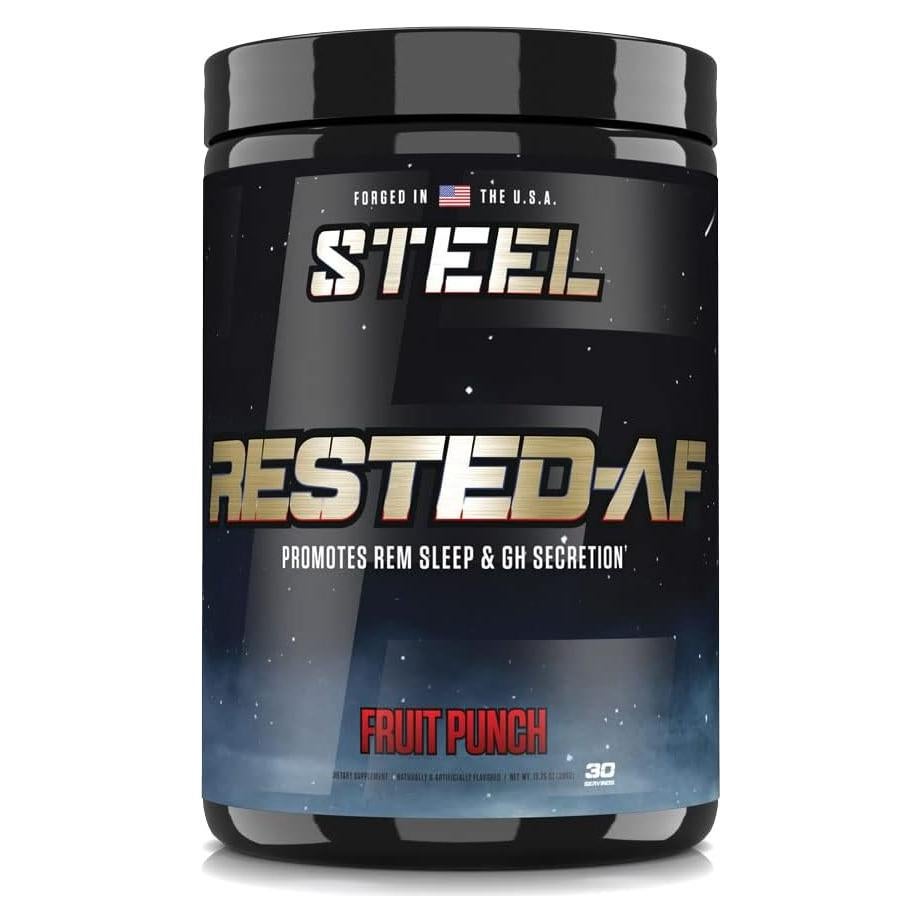 Steel Supplements Rested-AF Polvo para Sueño Profundo 30 Porciones