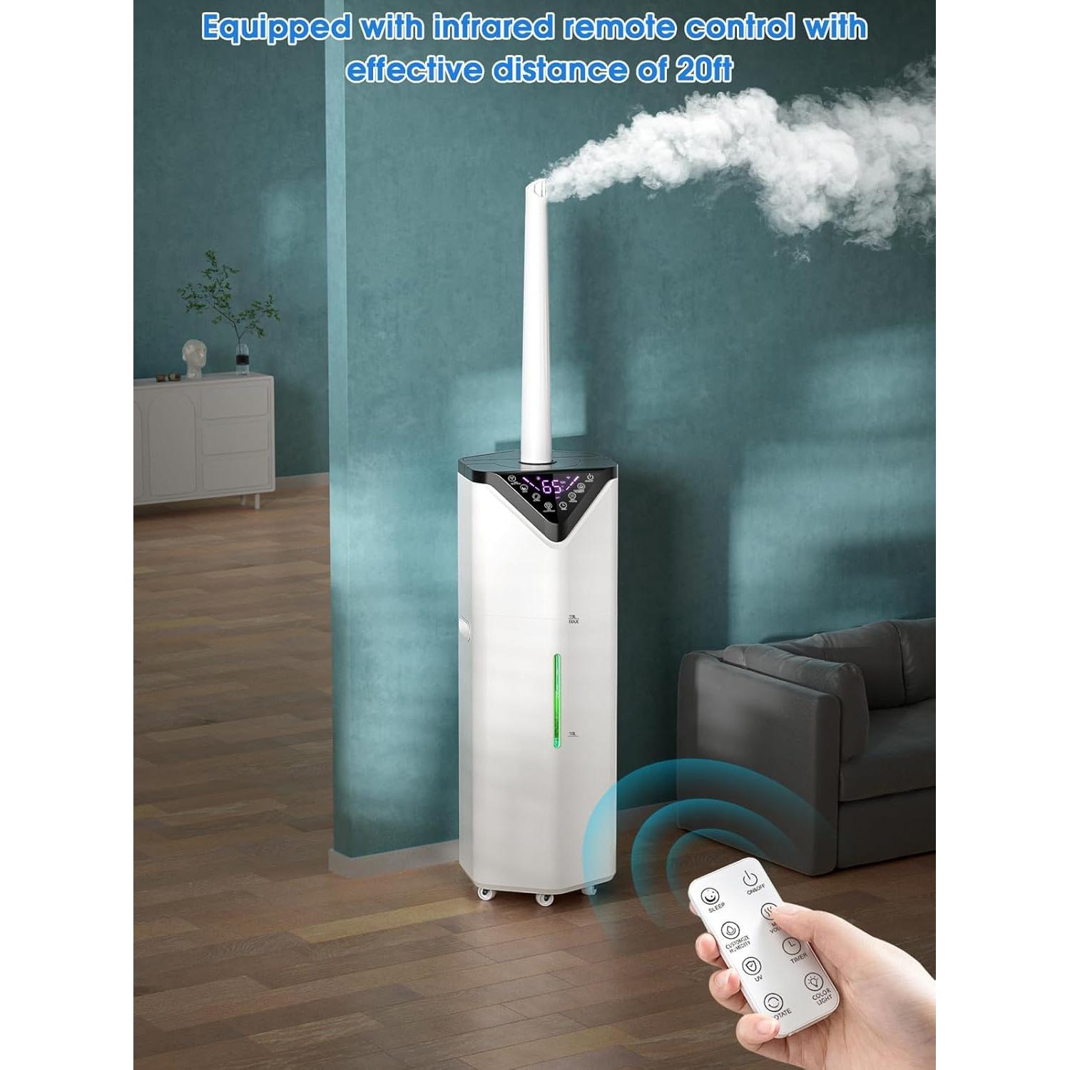 Humidificador inteligente Hiswelle HQ-JS2326 19L para 260 m²