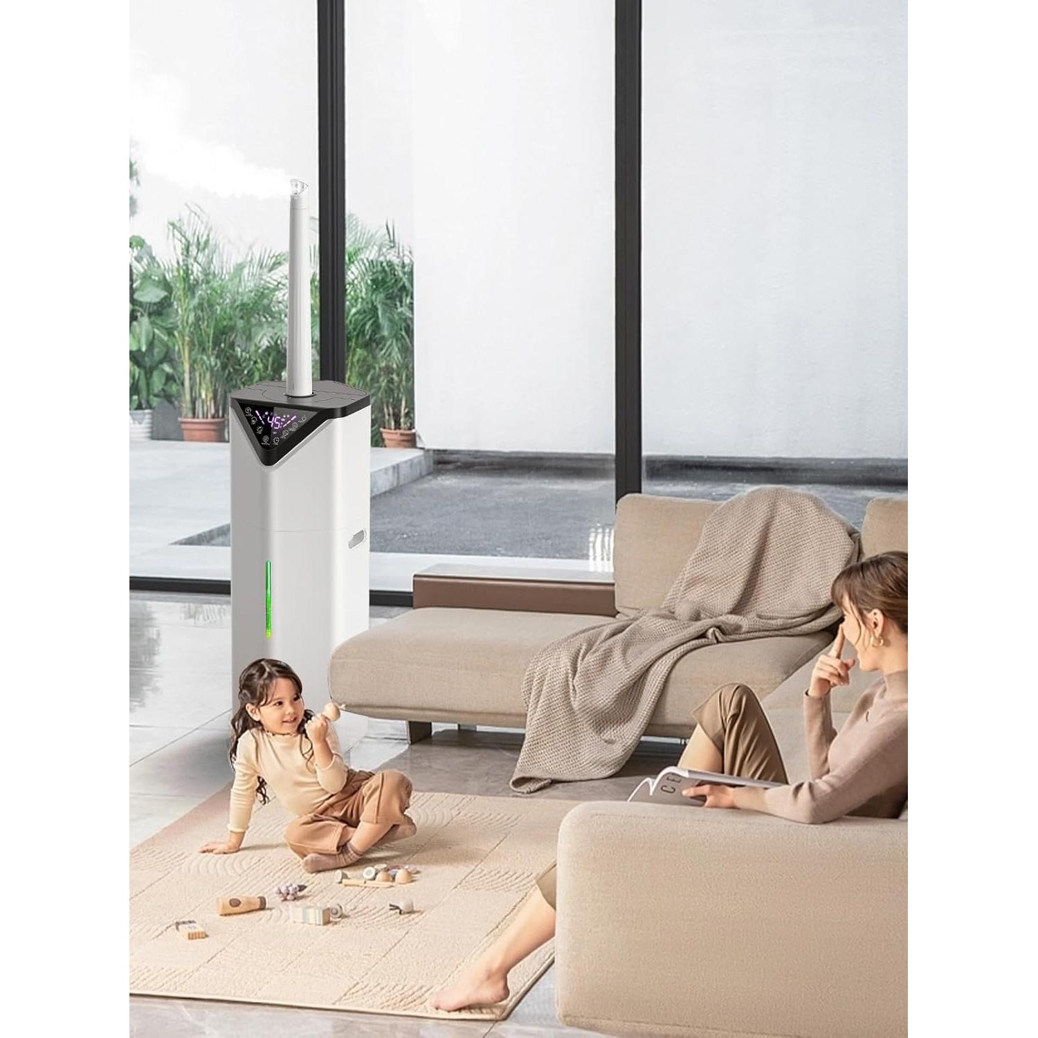 Humidificador inteligente Hiswelle HQ-JS2326 19L para 260 m²