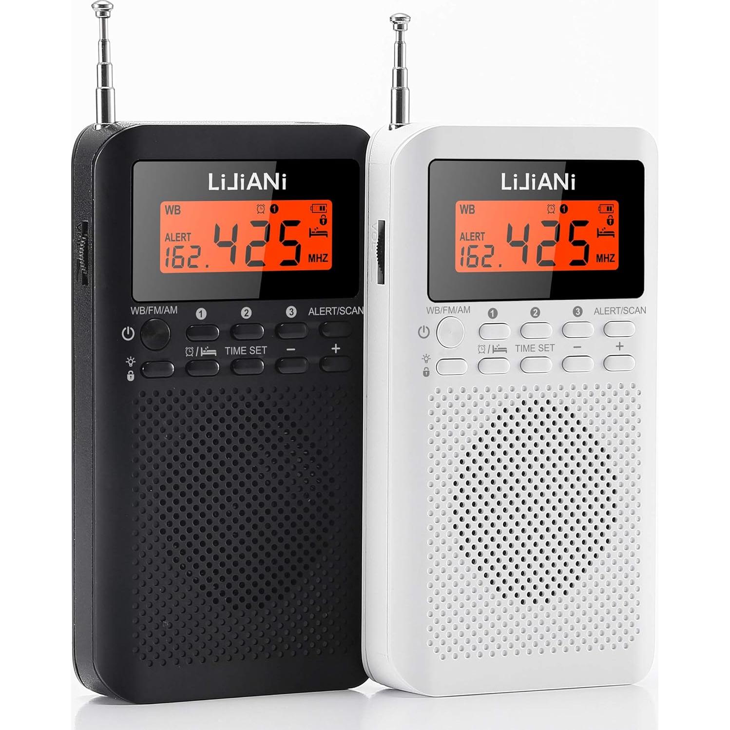 Radio portátil AM/FM/SW CLOOBLUT RD218-SW con pantalla LCD