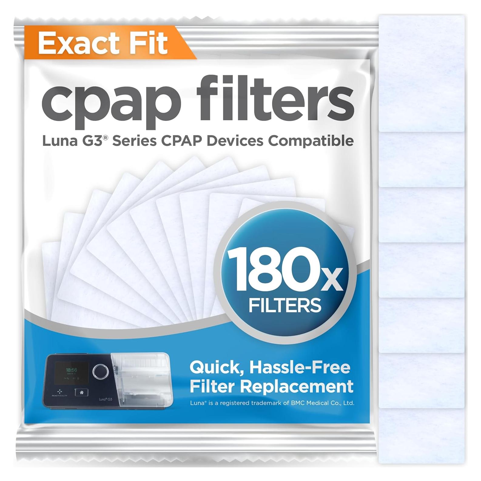 Filtros CPAP Resplabs para React Health Luna G3 - 60 Unidades