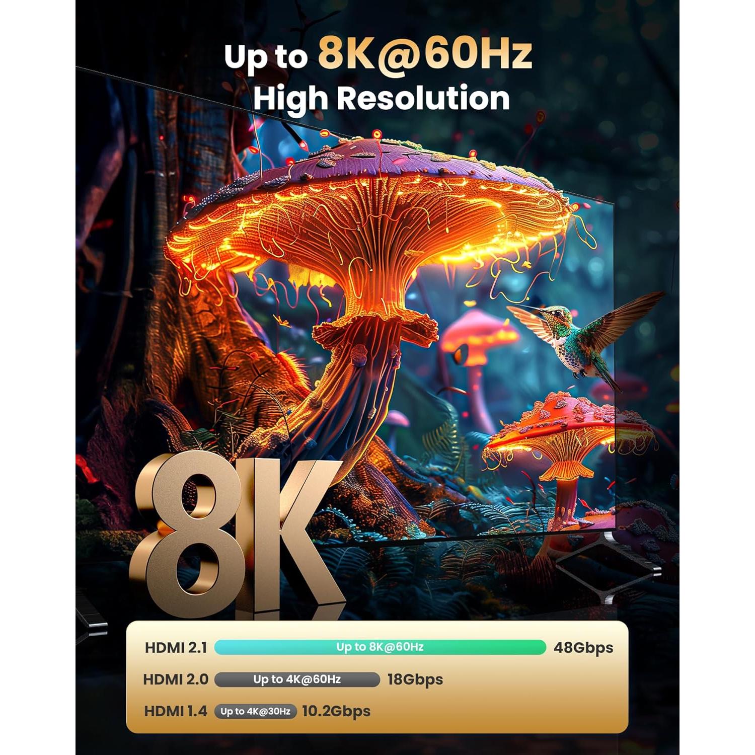 Base de Enfriamiento para Laptop y Conmutador HDMI 2.1 4K 8K