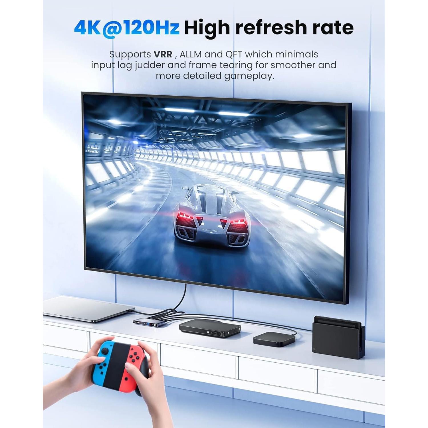 Base de Enfriamiento para Laptop Llano con RGB y Conmutador HDMI 2.1