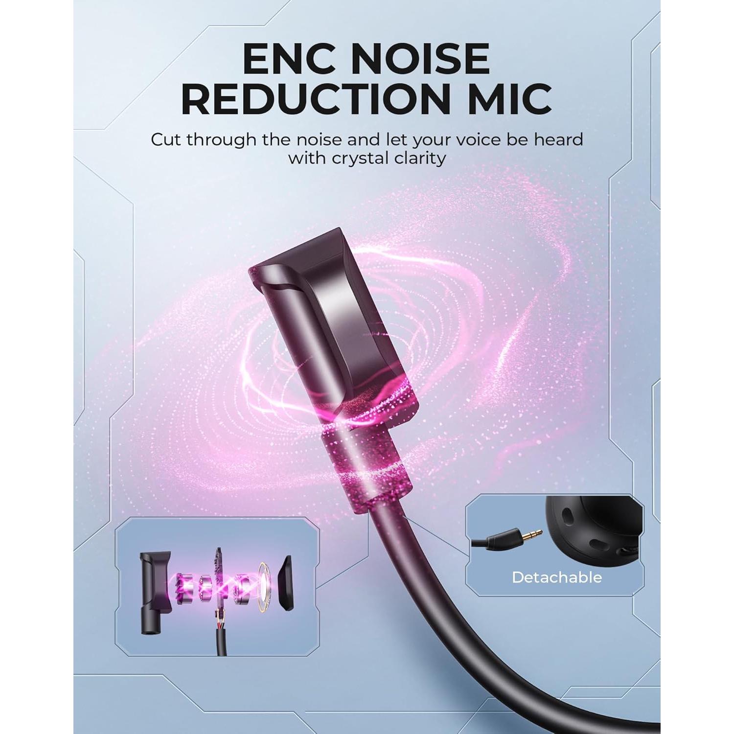 Auriculares Inalámbricos KOFIRE UG-09 Gaming 65H Bluetooth 5.4