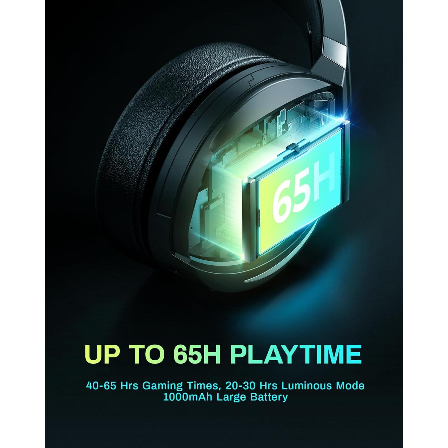 Auriculares Gaming Inalámbricos KOFIRE UG-06 con Micrófono y RGB