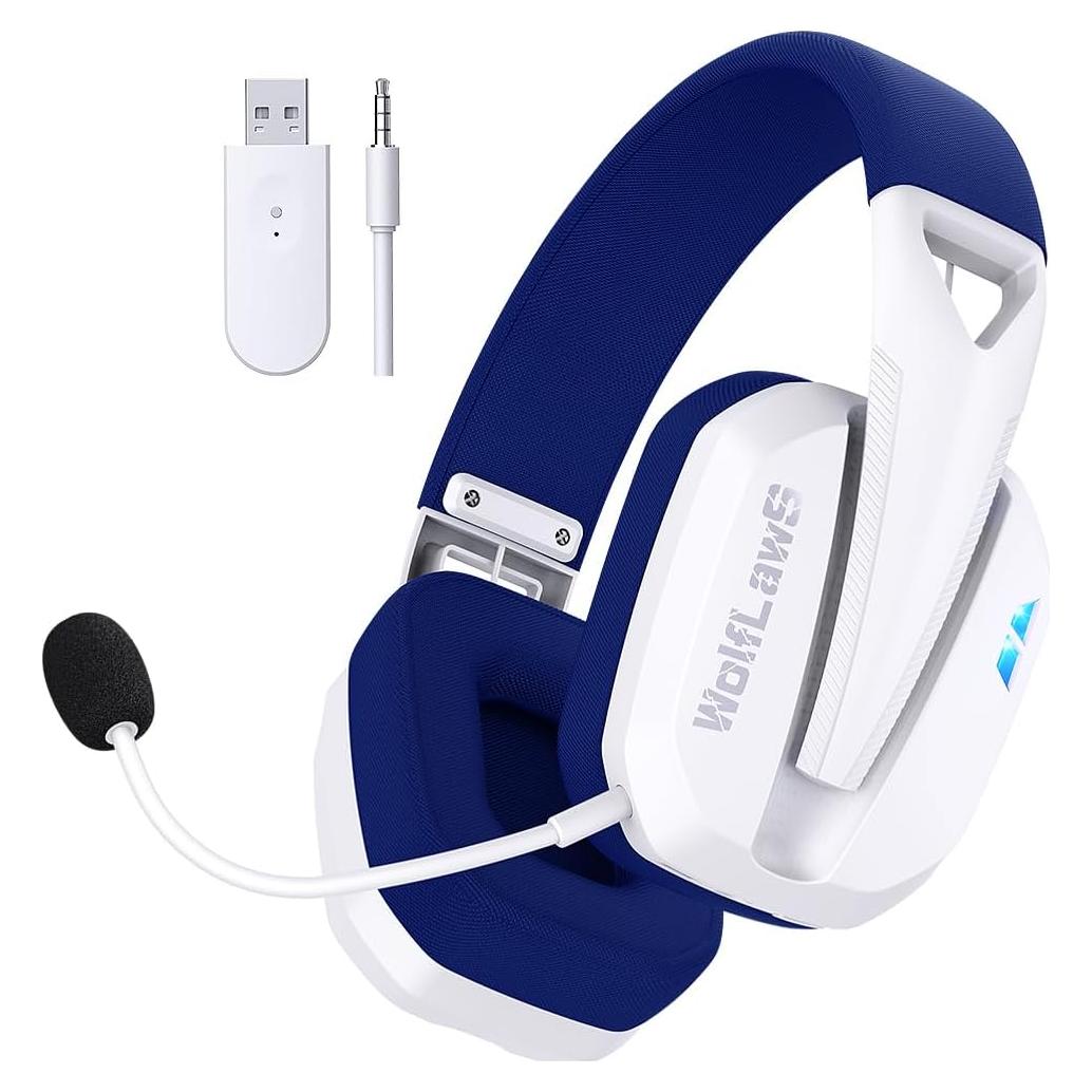 Auriculares Gaming Inalámbricos WOLFLAWS TA3000 50mm 48H