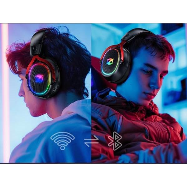 Auriculares Gaming Inalámbricos Buwnia GH100 40h Batería 7.1