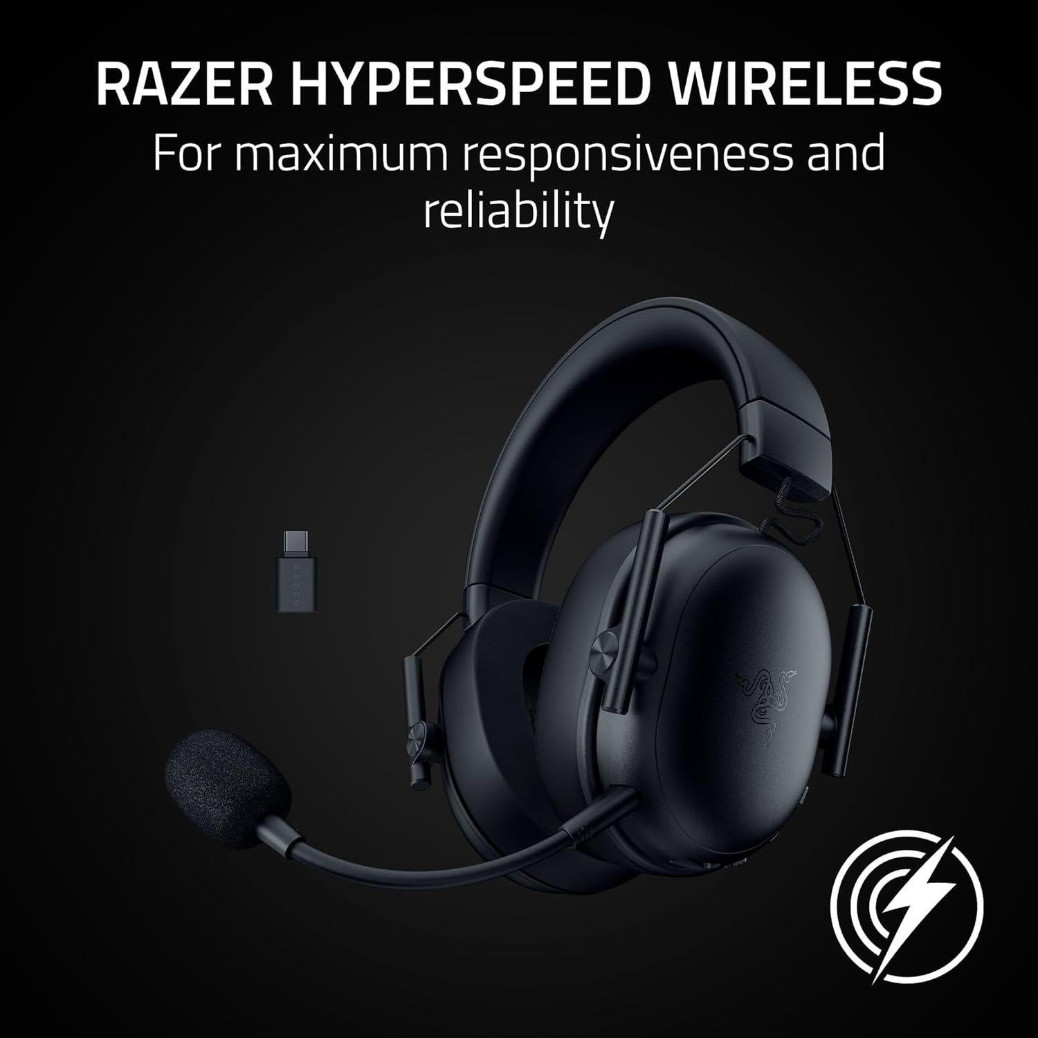 Auriculares Inalámbricos Razer BlackShark V3 X - 50mm, 70h Batería