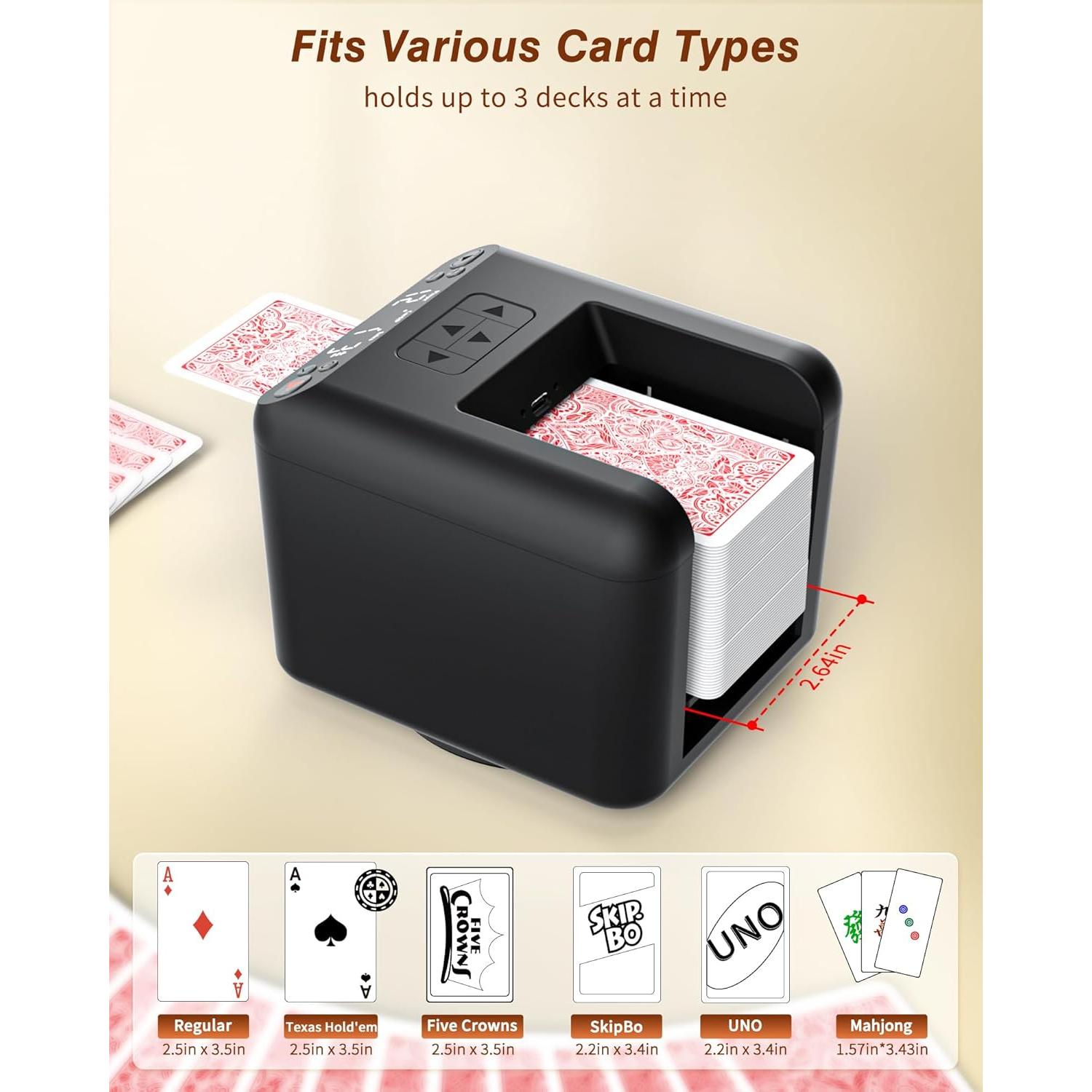 Repartidor Automático de Cartas INNCNN T1Lite - 4 Remotos, USB-C