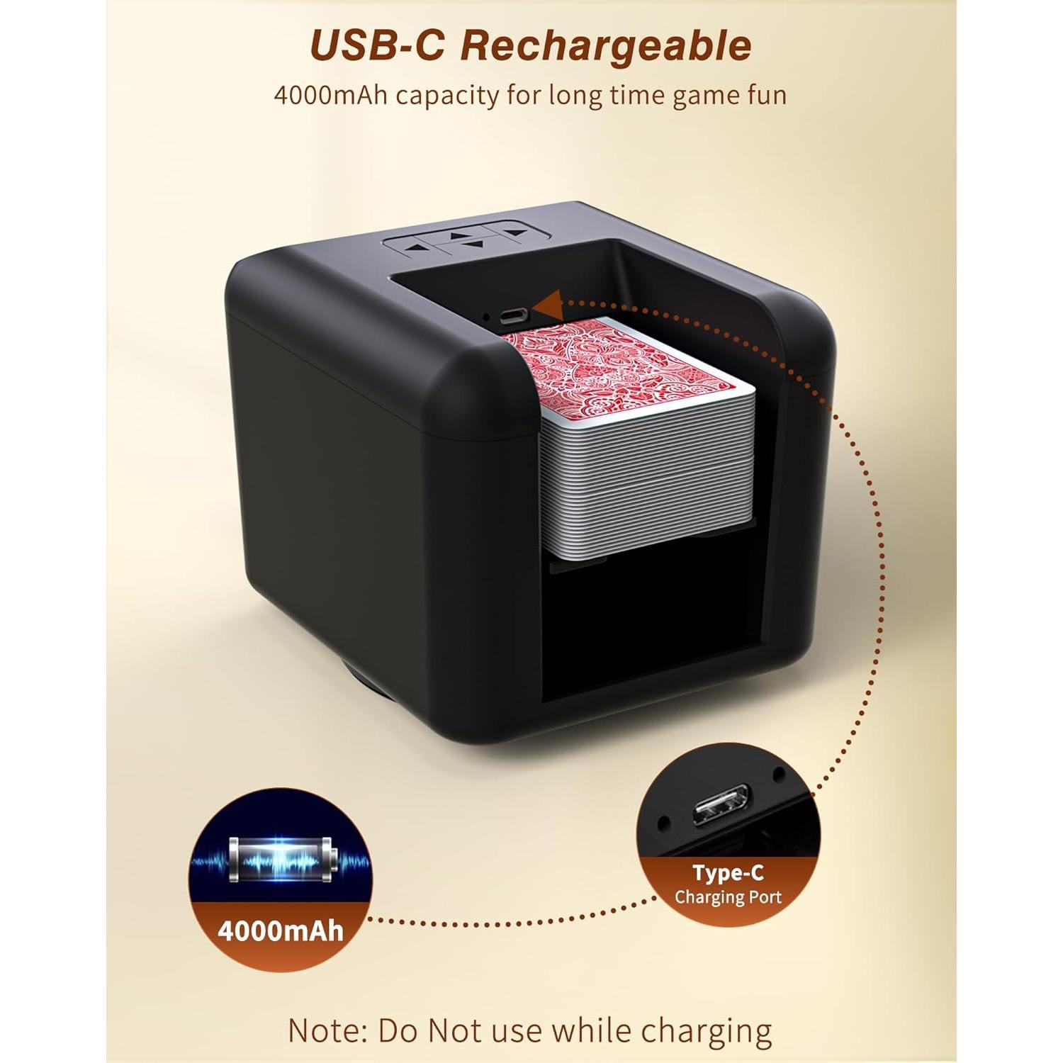 Repartidor Automático de Cartas INNCNN T1Lite - 4 Remotos, USB-C