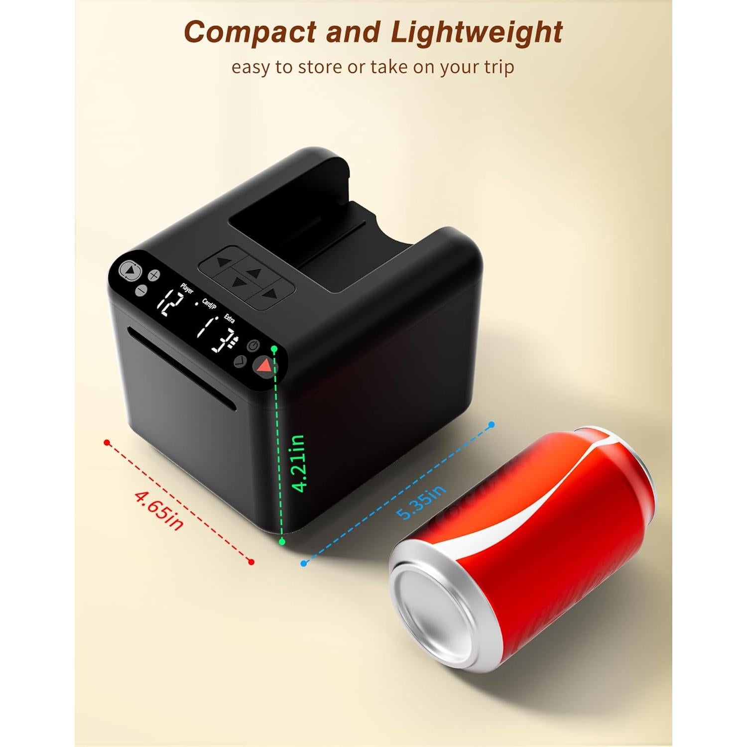 Repartidor Automático de Cartas INNCNN T1Lite - 4 Remotos, USB-C