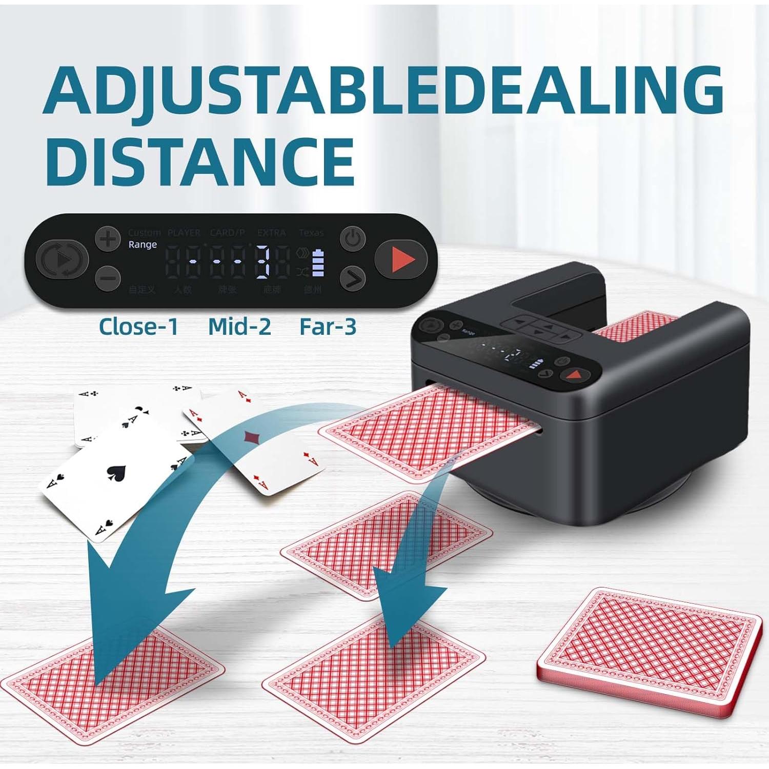 Repartidor Automático de Cartas CARDSPIN - Soporta 12 Jugadores