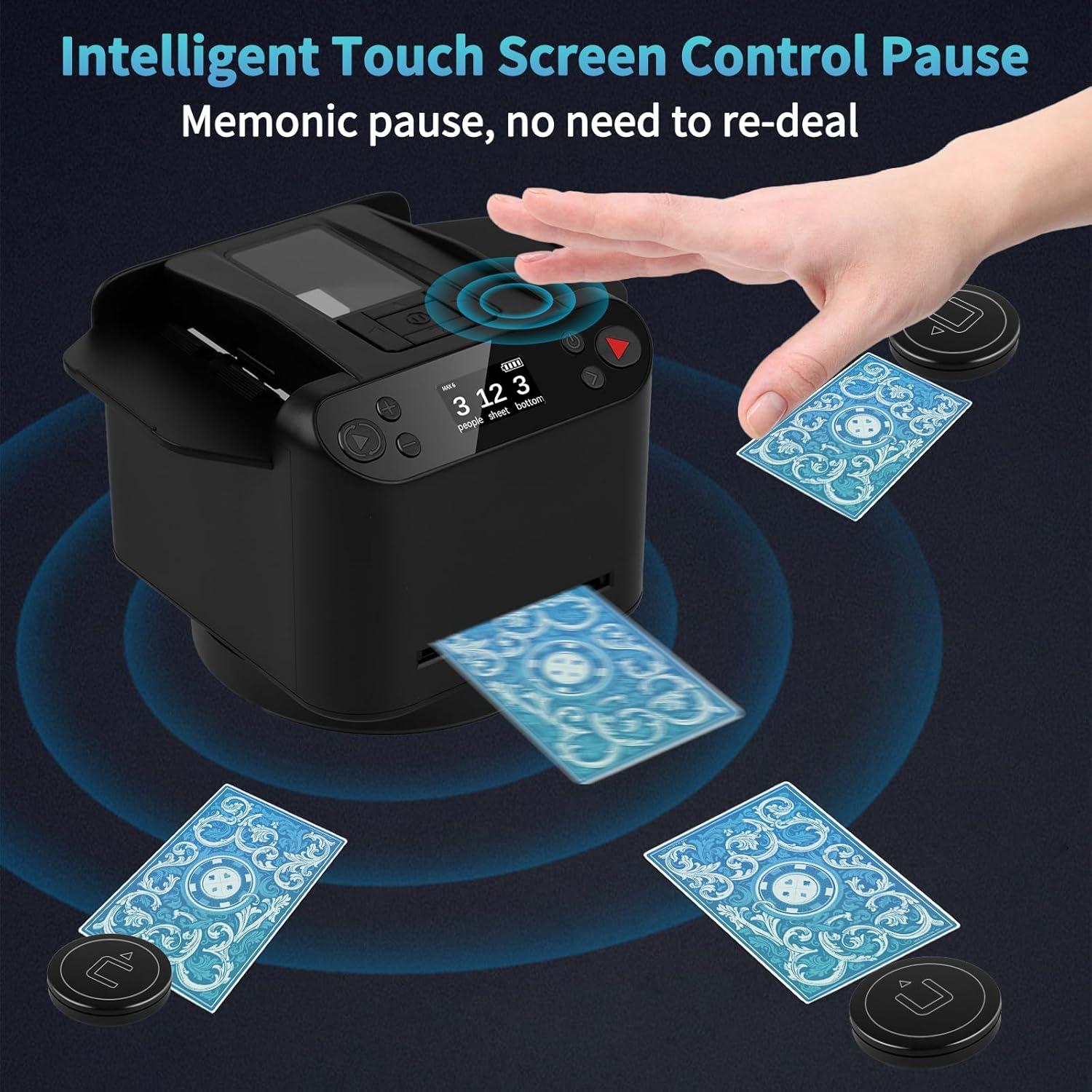 Máquina Automática de Barajar y Repartir Cartas FOSMIJIZ MAX V