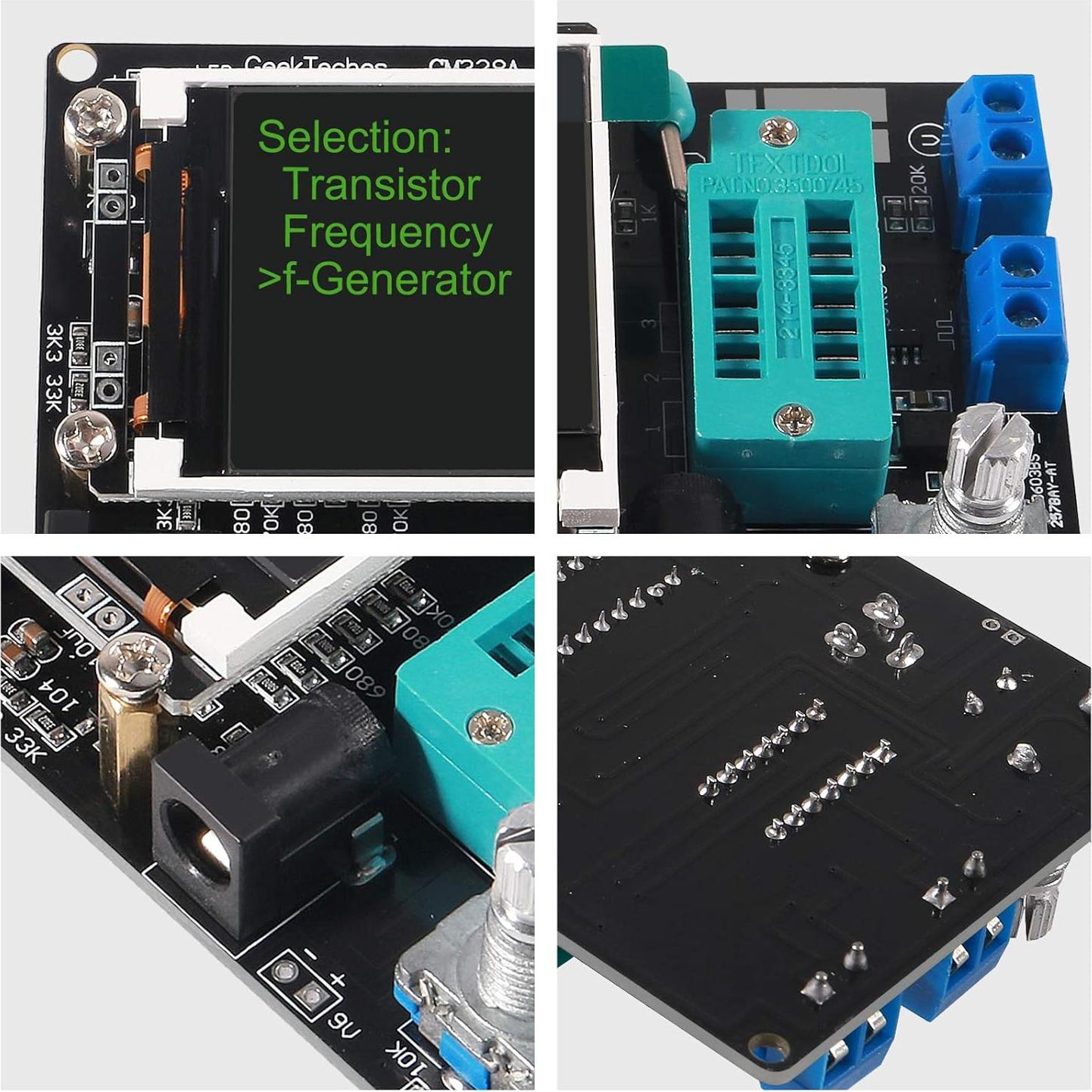 Probador de Transistores ACEIRMC GM328A LCD Multifuncional