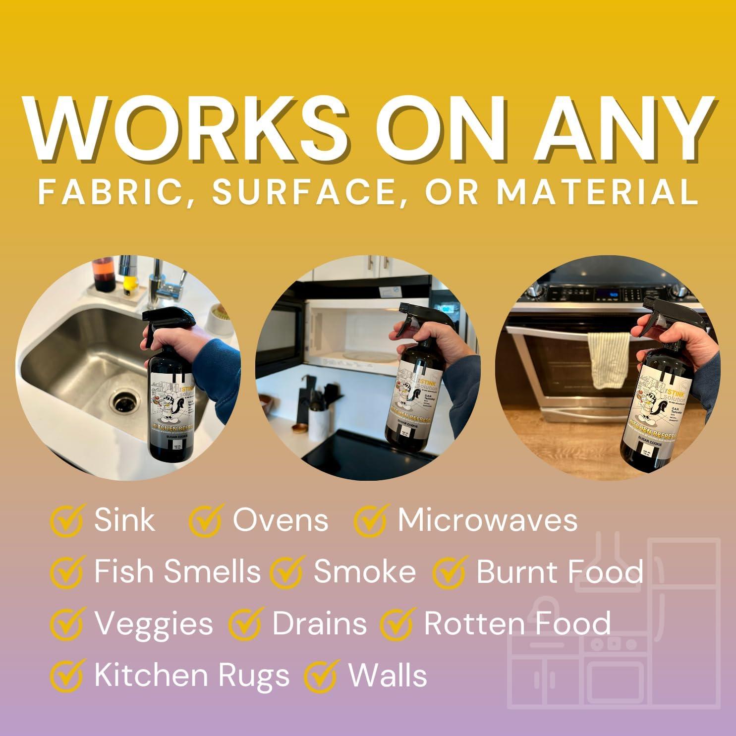 Eliminador de Olores de Cocina OAM Solutions 473 ml Fragancia Galleta