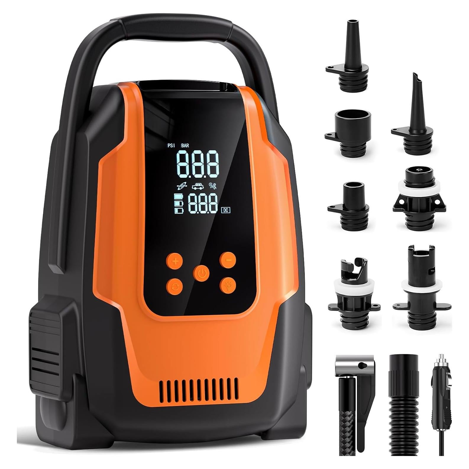 Bomba de Aire Eléctrica Komobe 50PSI para Paddle Board y Neumáticos