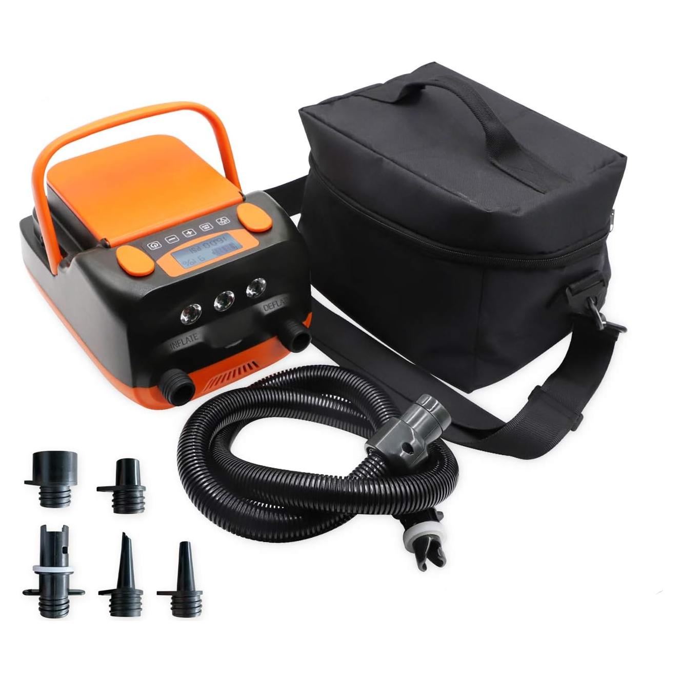 Bomba de Aire Eléctrica Recargable Tuomico 16PSI 12V para Paddle