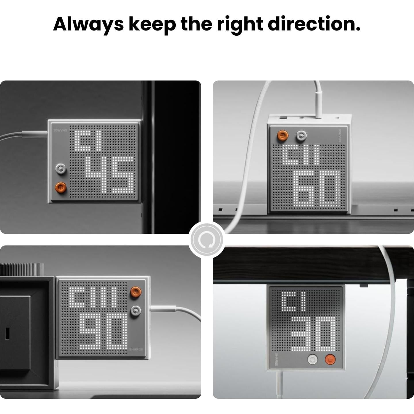 Cargador USB C Pixel 100W 4 Puertos Carga Rápida PD 3.0