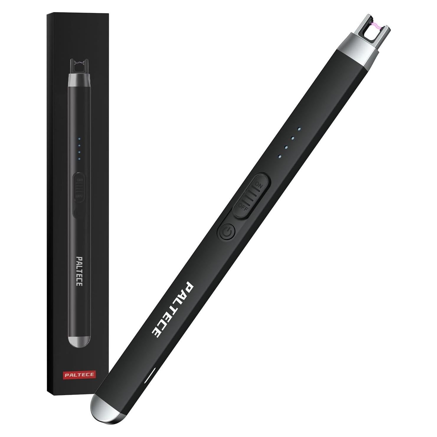 Encendedor Eléctrico Recargable PALTECE AZ-CL-02 Negro