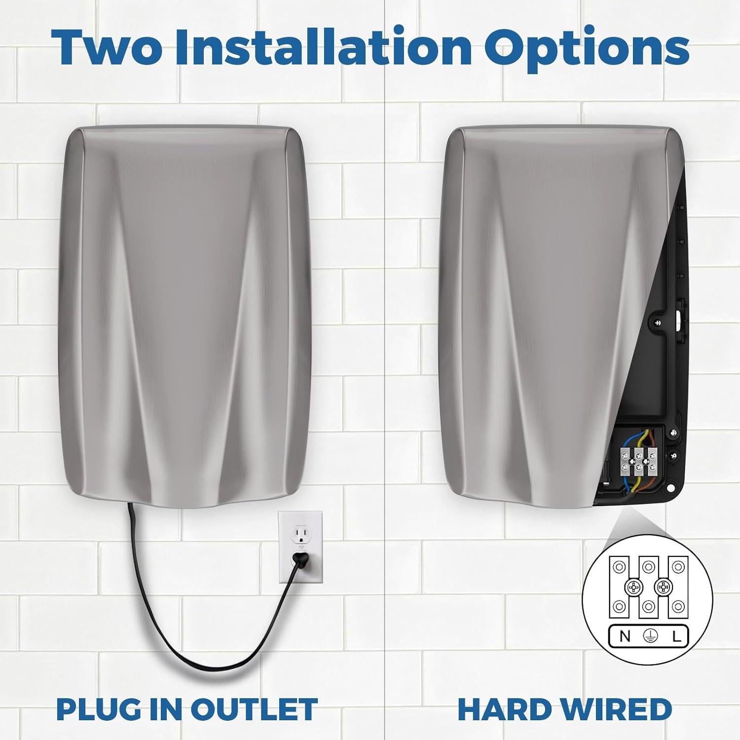 Secador de Manos Automático Stardrix HD1000S Acero Inoxidable HEPA