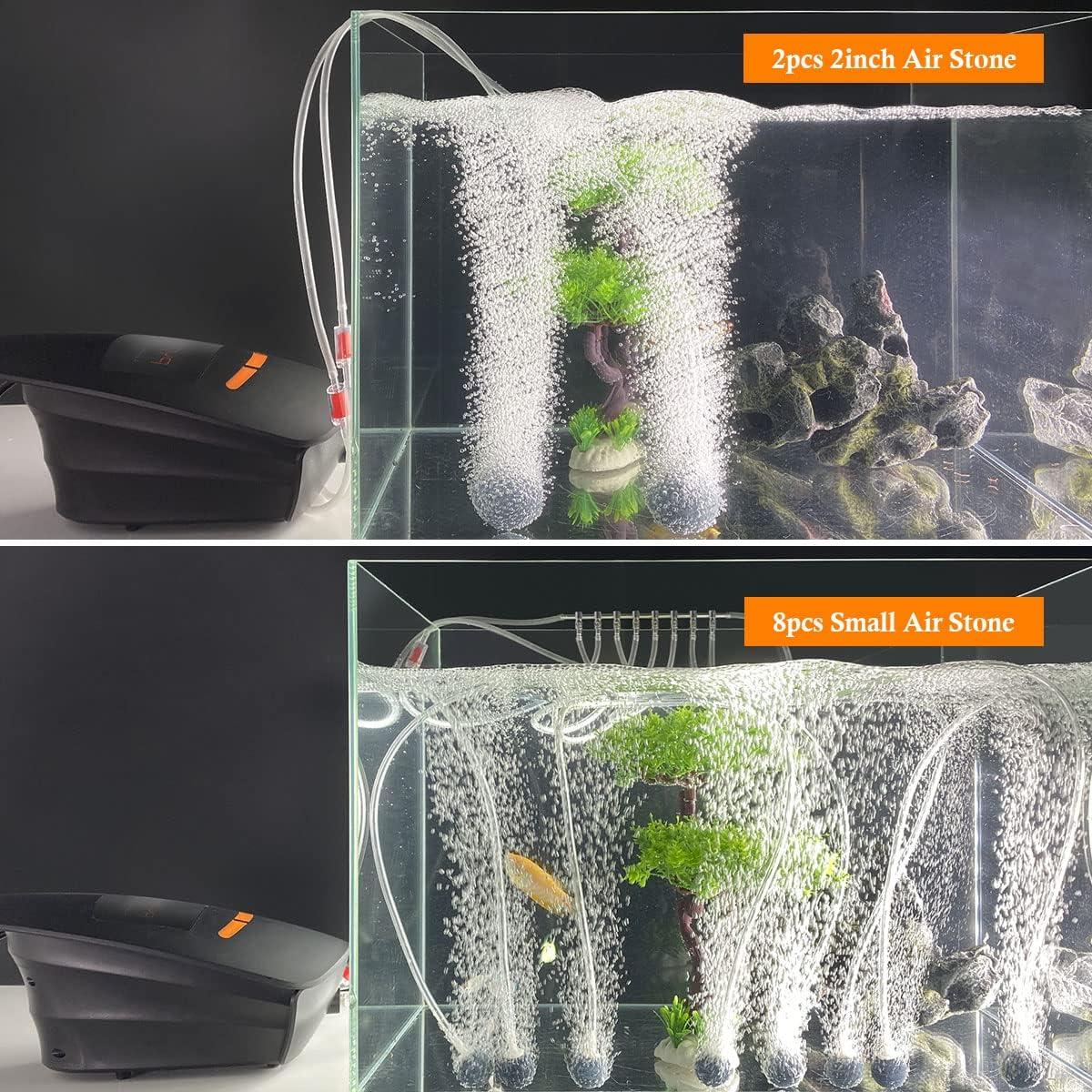 Bomba de Aire PYPABL 400GPH 1500L/H Silenciosa para Acuario