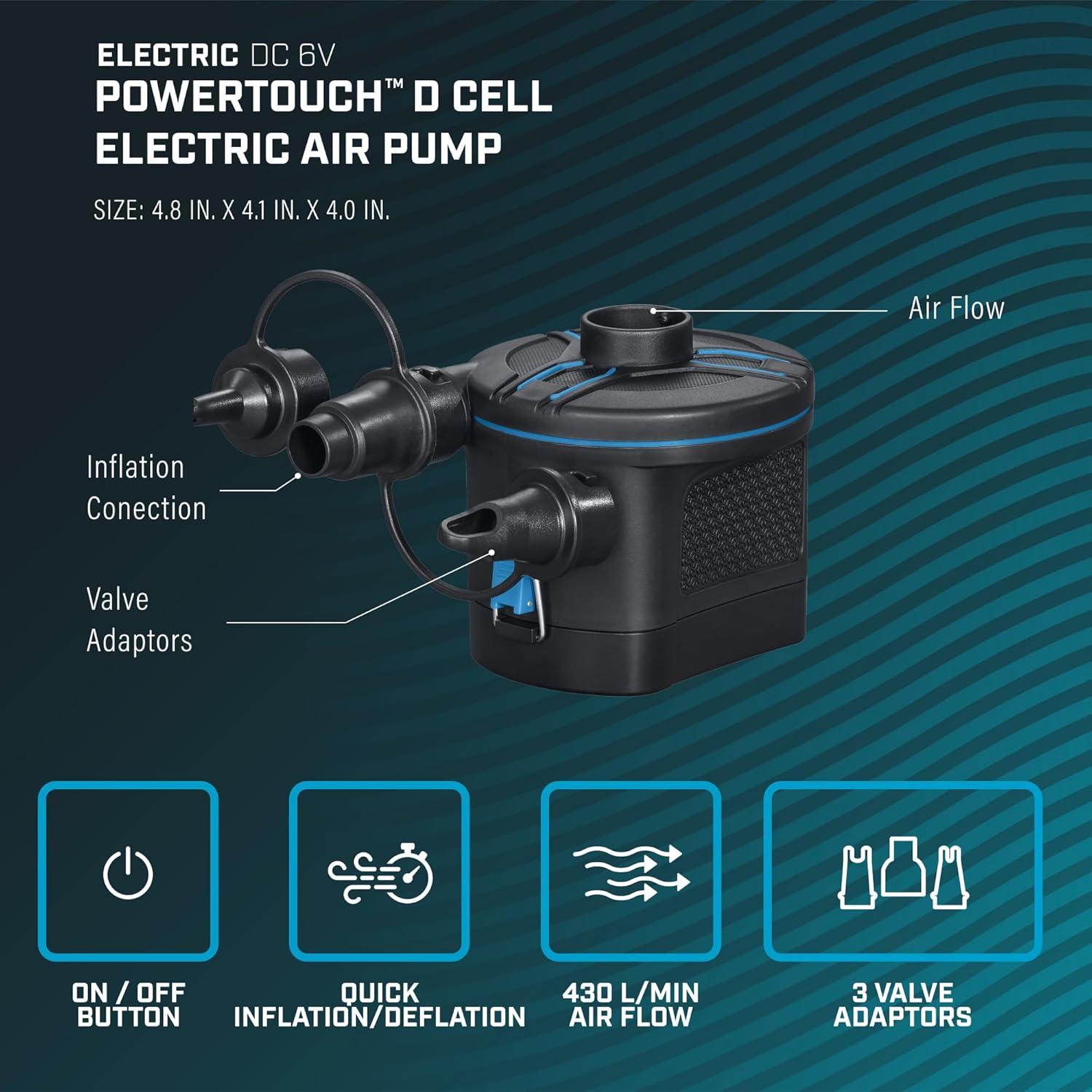 Bomba de Aire Eléctrica Mejorway PowerTouch 430 LPM