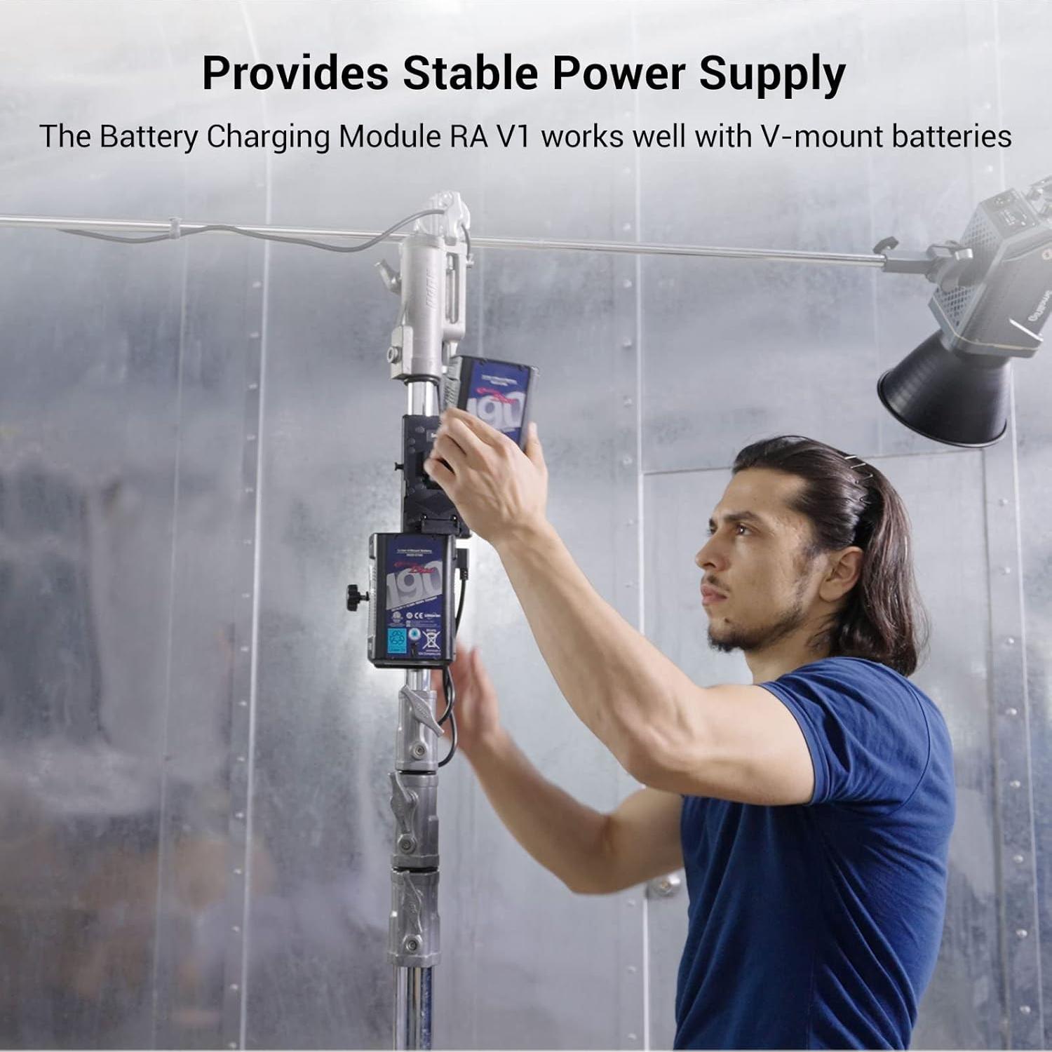 Placa de Batería V-Mount SmallRig 3676 para Luz COB