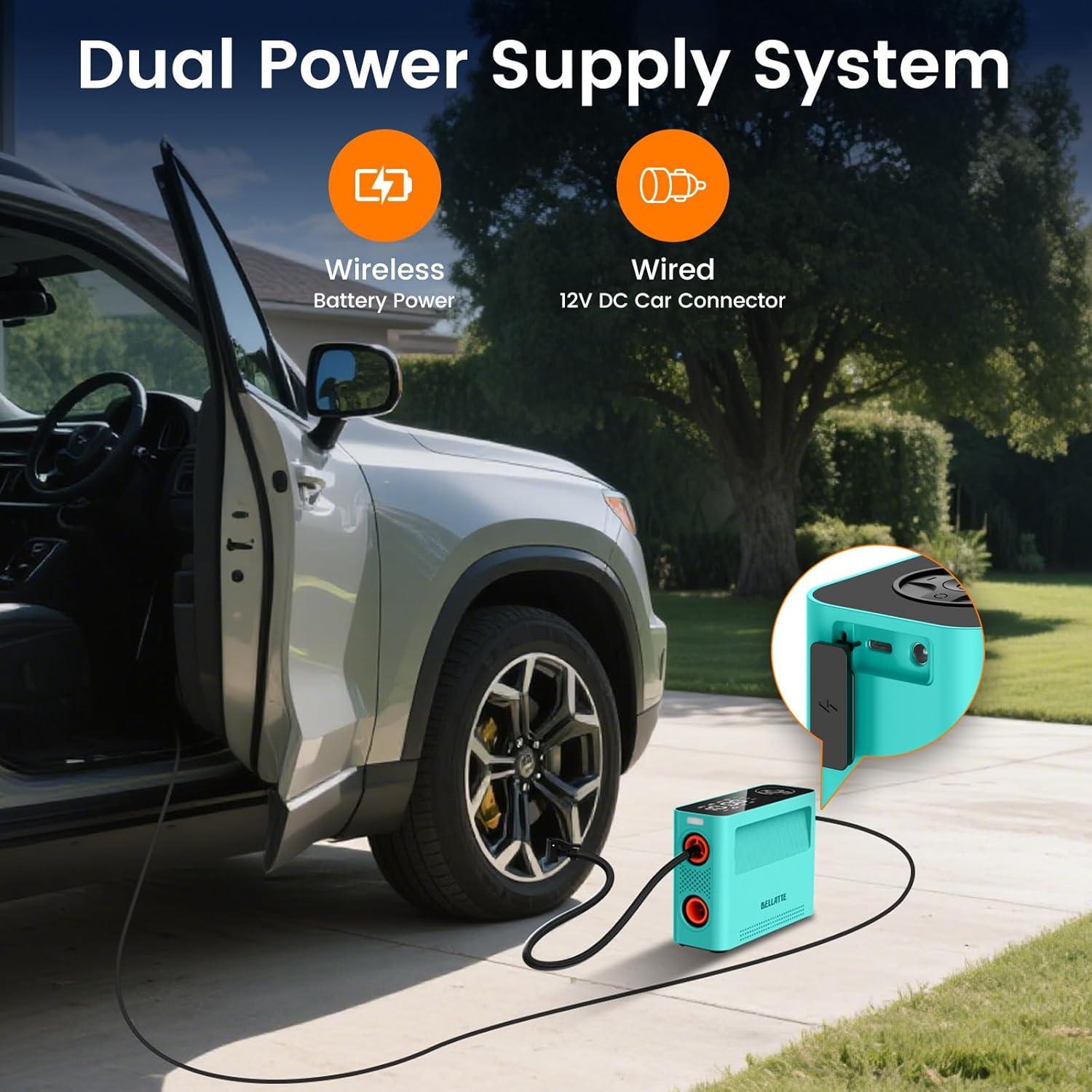 Bomba Eléctrica Bellatte para Tabla de Paddle 150 PSI 120W