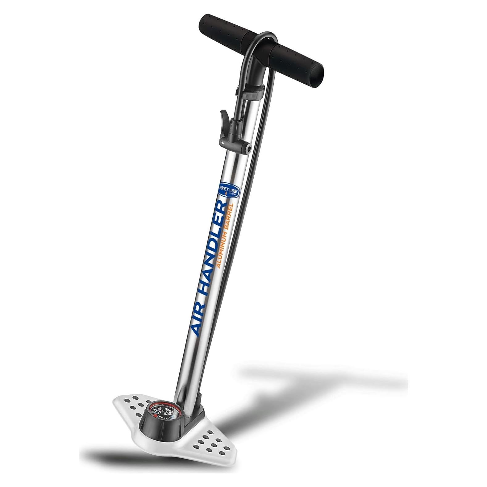 Bomba de Pie BIKETUBE - Alta Presión con Manómetro 160 PSI