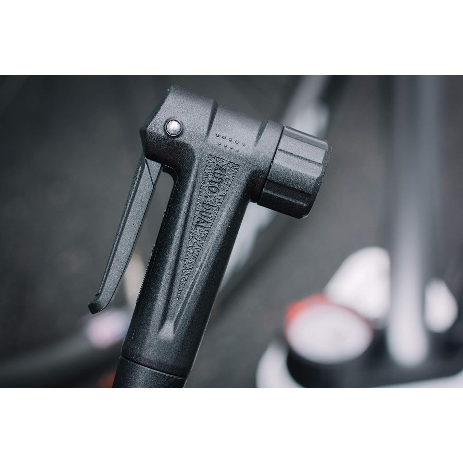 Bomba de Pie BIKETUBE - Alta Presión con Manómetro 160 PSI