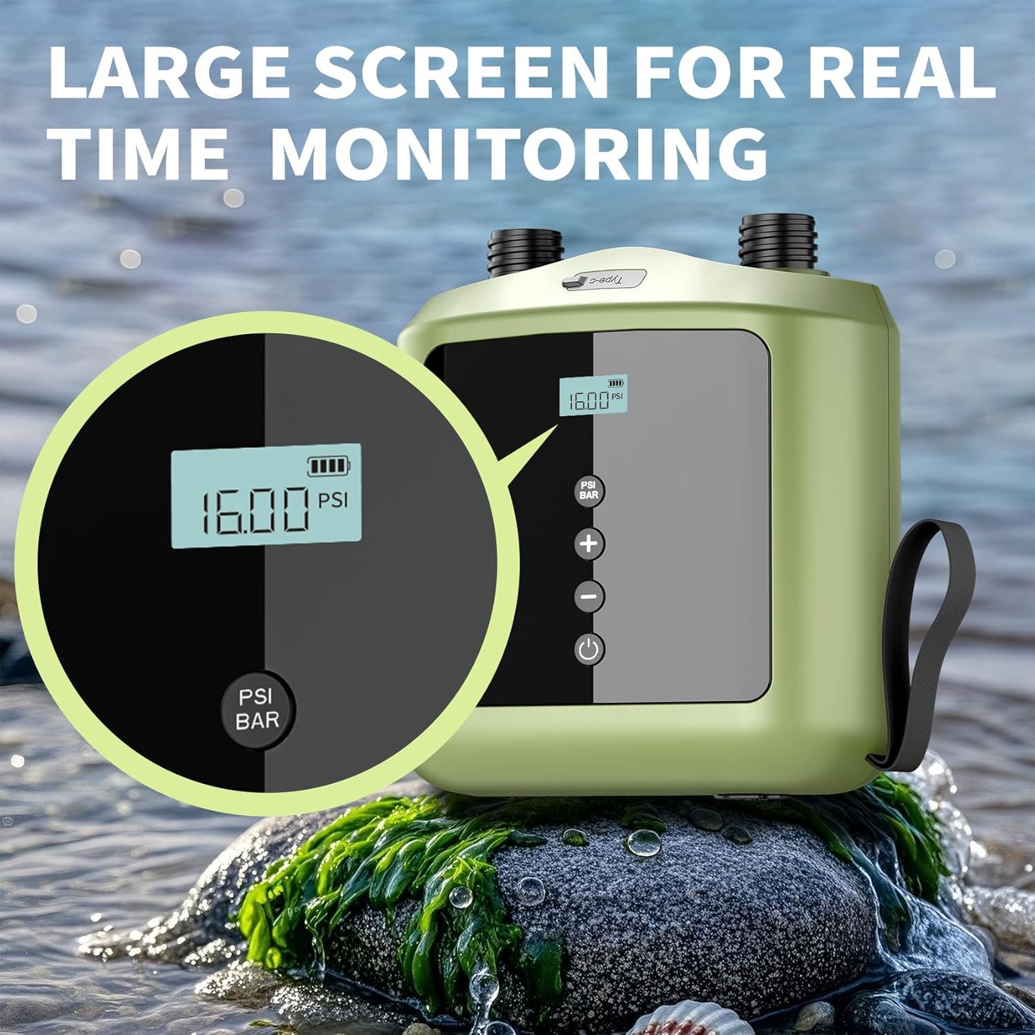 Bomba Eléctrica Portátil INFLATYCO HT-759PLUS 12 PSI