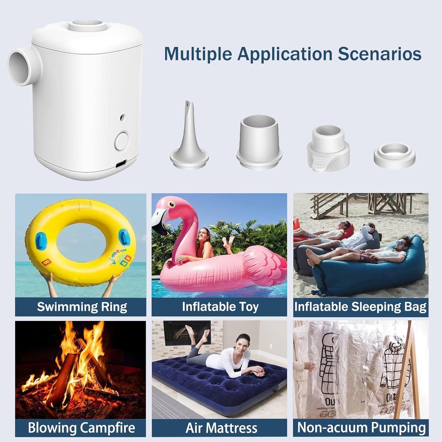 Bomba de Aire Eléctrica STIFFOUR AP100 2000mAh Portátil