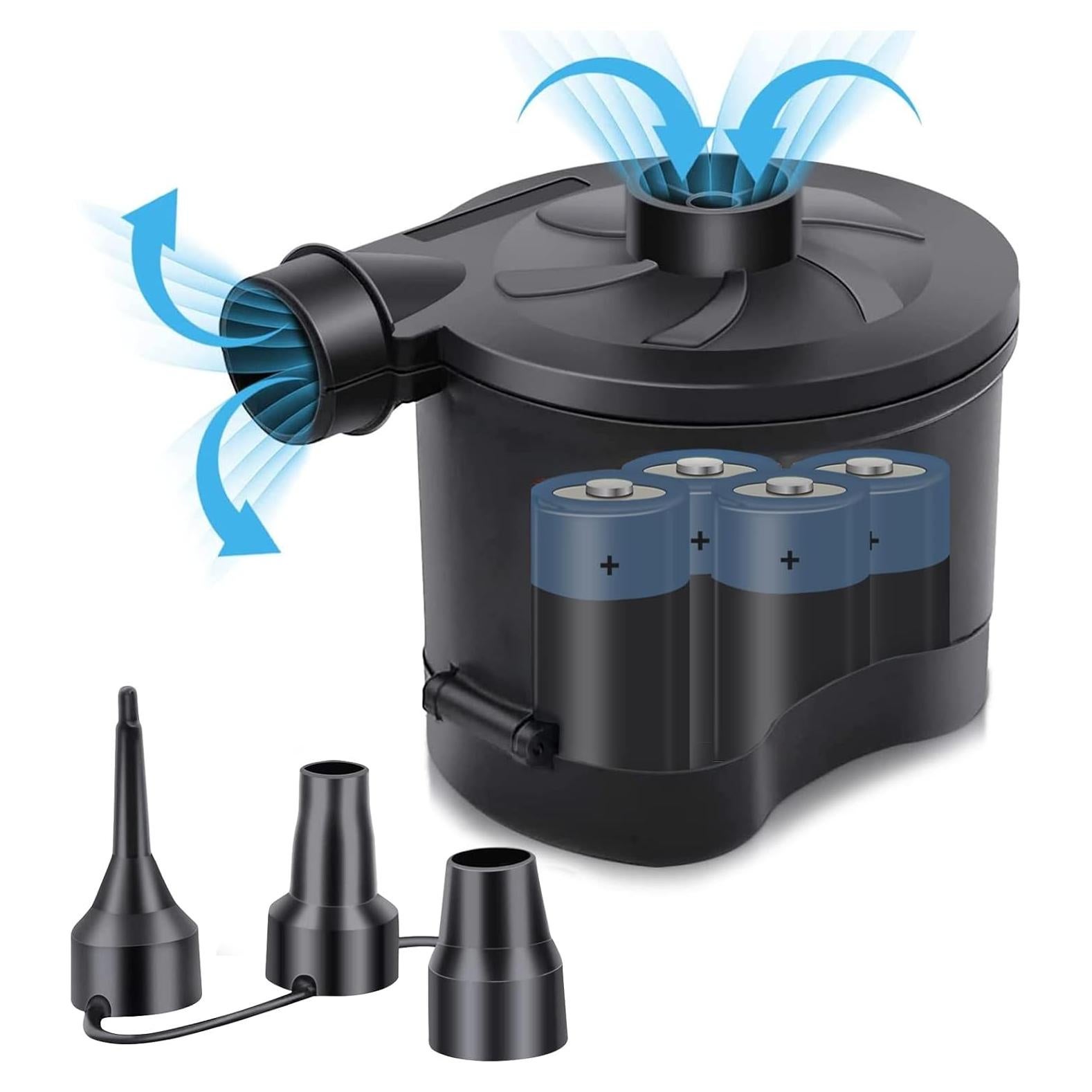 Bomba de aire eléctrica portátil OBEST 130W inflador/desinflador