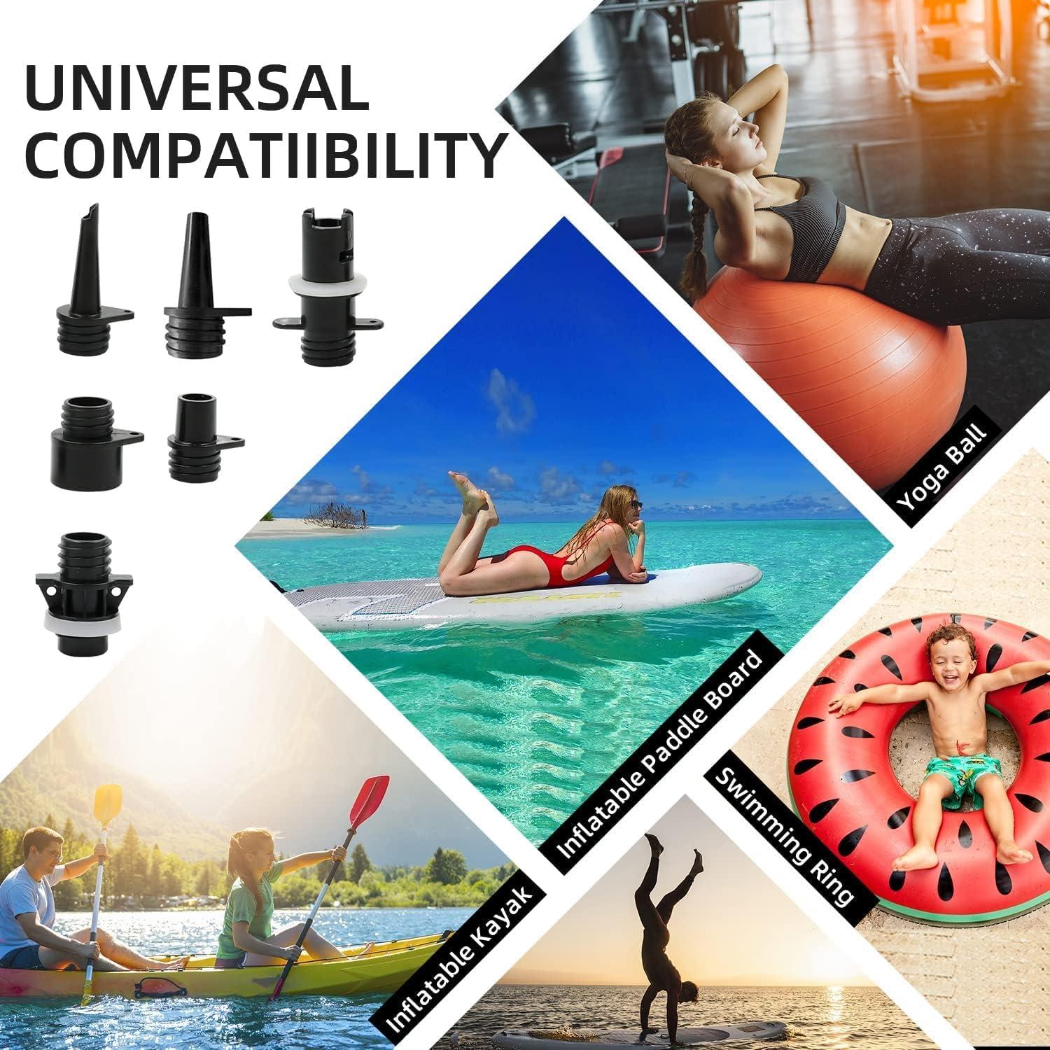 Bomba Eléctrica SUP Tuomico 20PSI Doble Etapa 12V