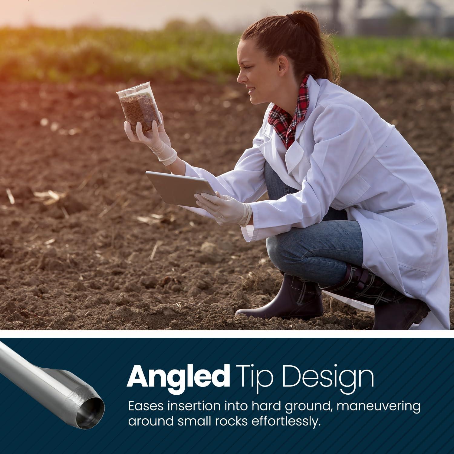 Muestreador de Suelo Varomorus Acero Inoxidable 30.48 cm