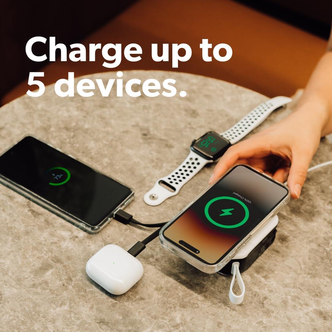 Cargador de Viaje PowerPack Universal 10,000mAh con Adaptadores