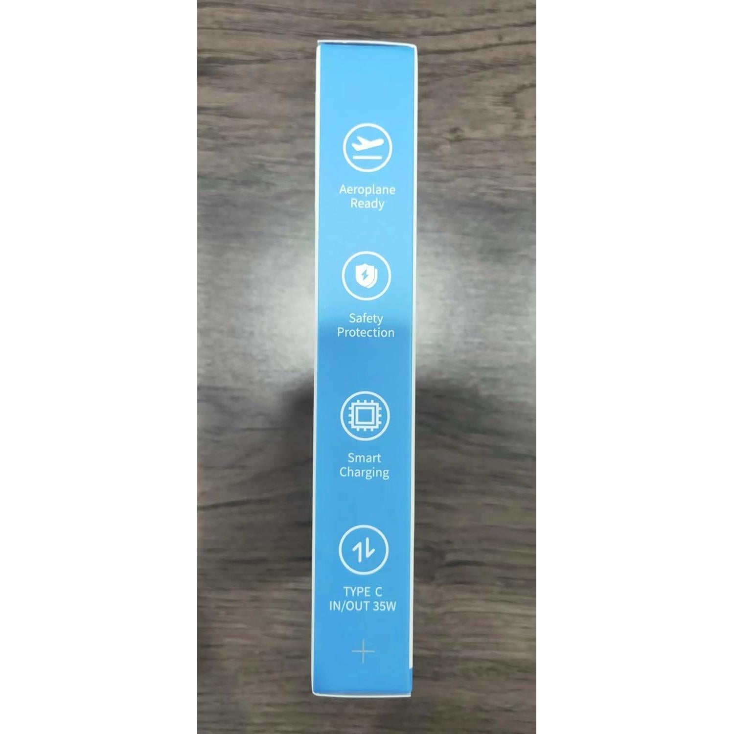 Cargador Portátil NOBIS 10000mAh Carga Rápida 35W Pantalla Digital