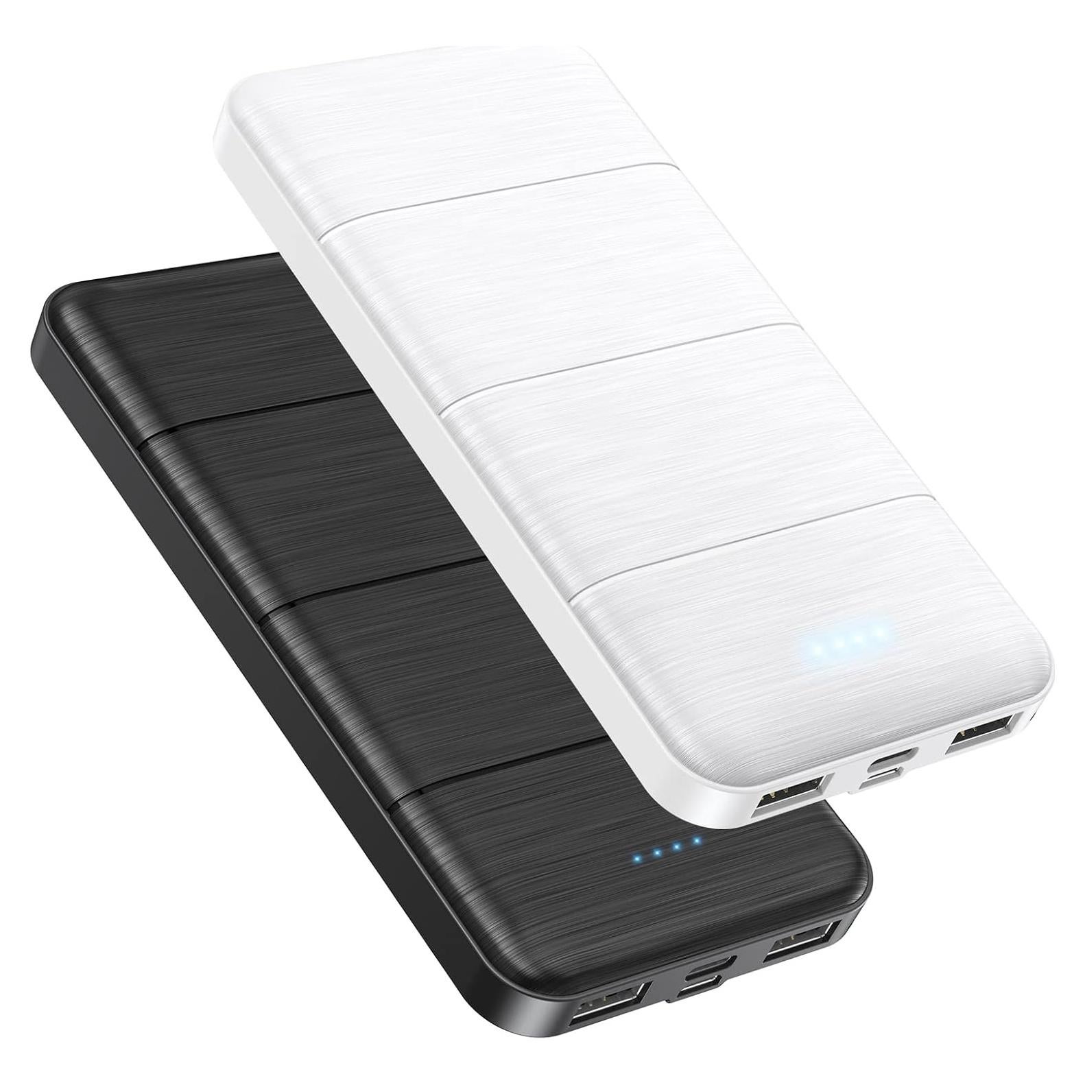 Cargador Portátil Batería Externa 15000mAh Doble USB Rápido
