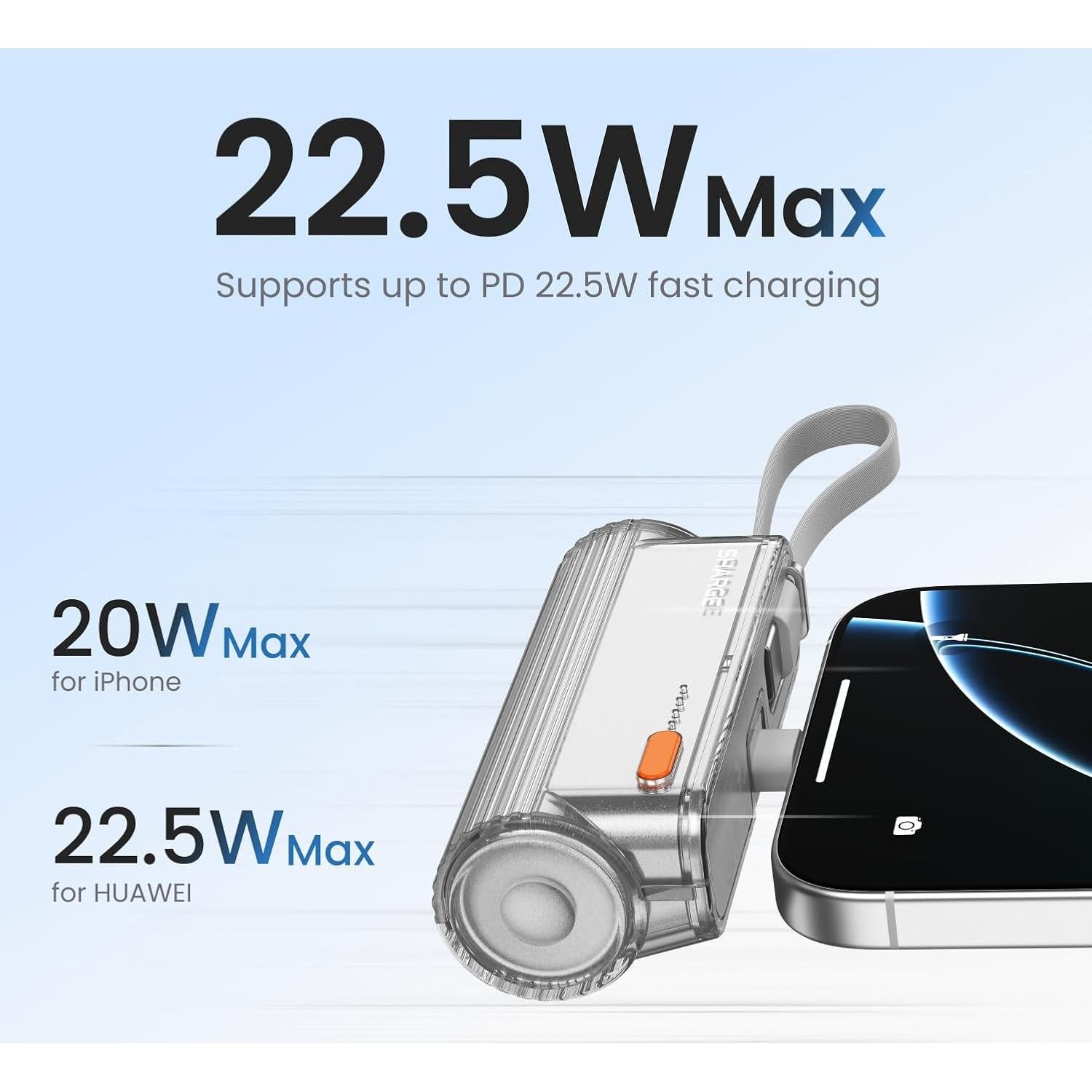 Banco de Energía Flow Mini 2 y Cargador 65W GaN Portátil