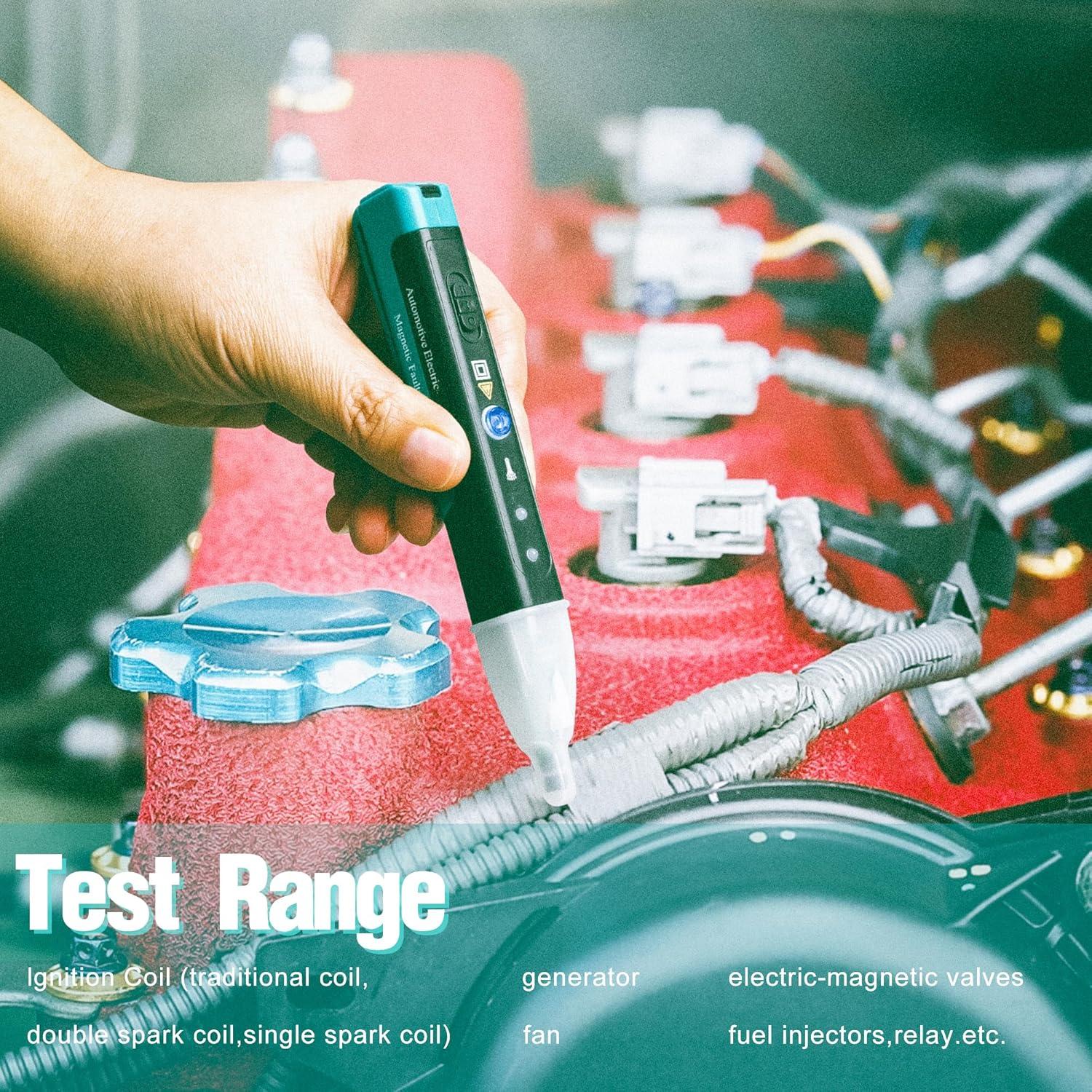 Probador de Bobina de Encendido y Bujías VQP - Diagnóstico Rápido