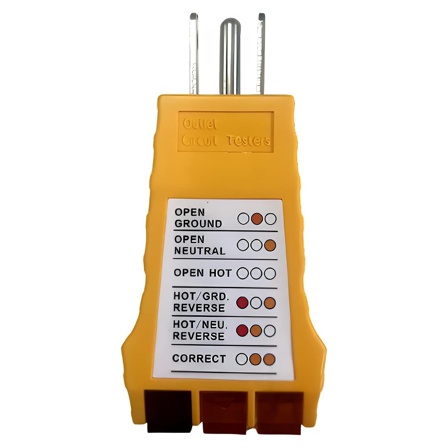 Probador de Salida Fengdinong para Enchufes Eléctricos 125V