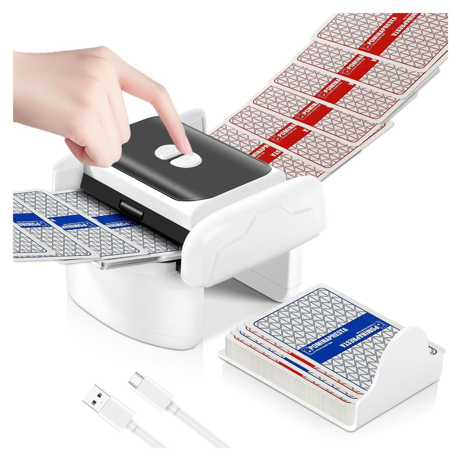 Barajador Automático Recargable PominaPresta TX666 - Dual USB-C