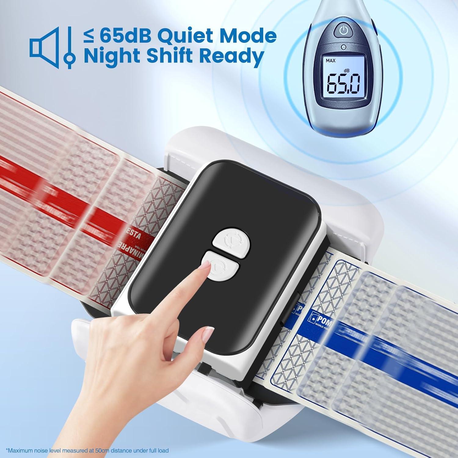 Barajador Automático Recargable PominaPresta TX666 - Dual USB-C