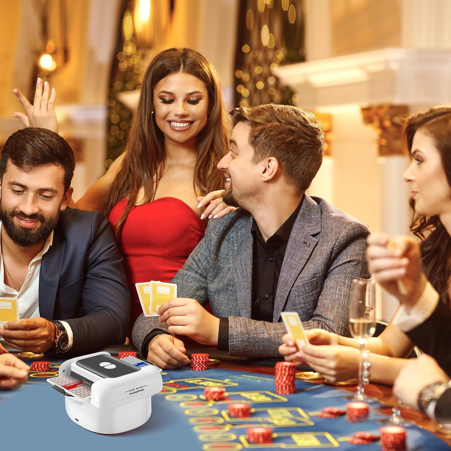 Barajador Automático Recargable PominaPresta TX666 - Dual USB-C